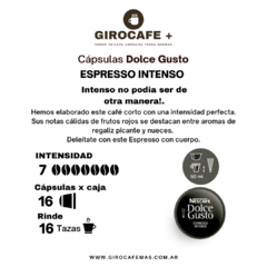 Espresso Intenso - Caja x 16 Capsulas DOLCE GUSTO - comprar online