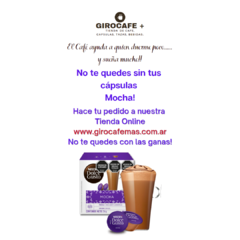 VOLVIÓ!!! MOCHA - Caja X 16 Cápsulas Dolce Gusto. - Giro Cafe Mas