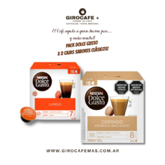 PACK x 2 CAJAS SABORES CLÁSICOS DOLCE GUSTO