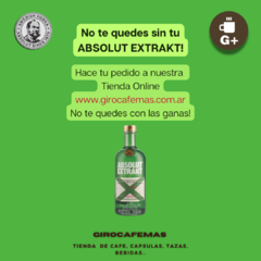 VODKA ABSOLUT EXTRAKT x 700 ml.