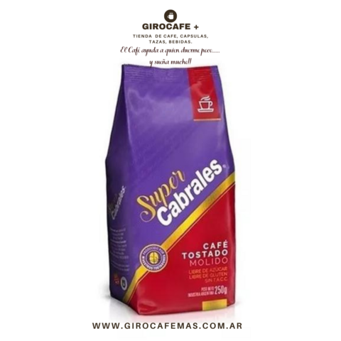 CAFE CABRALES SUPER x 250grs. -