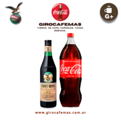 COMBO FERNET BRANCA x 1.000 ml + 1 COCA COLA x 2.25 lts.