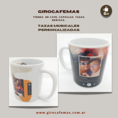 TAZA MUSICAL PERSONALIZADAS- - Giro Cafe Mas