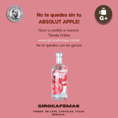 VODKA ABSOLUT APPLE x 700 ml.