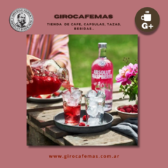 VODKA ABSOLUT RASPBERRI x 700 ml. - Giro Cafe Mas