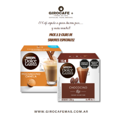 PACK x 2 CAJAS DOLCE GUSTO - SABORES ESPECIALES