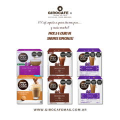 PACK x 6 CAJAS DOLCE GUSTO - SABORES ESPECIALES