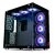 Gabinete Gamer Dt3 Sports Gaming Hyperspace Preto Vidro Temperado Mid Tower C/ 6 Fans Rgb Zx120 C/Janela - 11862-8