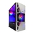 Gabinete Gamer Maxxtro 3303 Branco C/ 4 Fan Led Rainbow Mid Tower C/Janela - 3303W