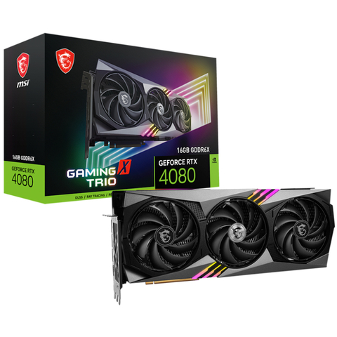 GeForce RTX 4080 16GB GDDR6X 256bits MSI Ventus 3X OC 912-V511-044