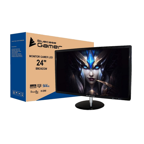 Monitor Gamemax, 27 Polegadas, 144hz, 1 Ms, Curvo, GMX27C144BR