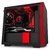 Gabinete Gamer Nzxt H210i Preto/Vermelho Vidro Temperado Mini-Itx Tower C/Janela - CA-H210I-BR