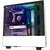 Gabinete Gamer Nzxt H510i Branco/Preto Vidro Temperado Mid Tower C/Janela - CA-H510I-W1