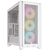 Gabinete Gamer Corsair Gaming Series 4000d Rgb Airflow Icue Branco Vidro Temperado Mid Tower 3 X 120mm Af120 Elite Icue Lighting Node Pro - CC-9011241-WW