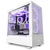 Gabinete Gamer Nzxt H5 Flow Branco Vidro Temperado Mid Tower C/Janela - CC-H51FW-01