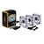 Fan Gamer Corsair Gaming Llseries Ll120 Branco Rgb Dual Light Loop Pwm 3 X 120mm - CO-9050092-WW