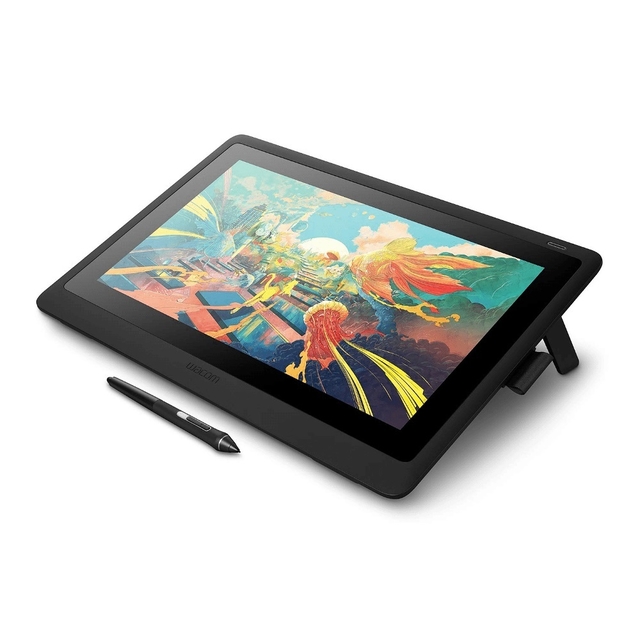 Mesa Digitalizadora Wacom Cintiq Creative Display Interativo 16'' Pen  Tablet Preto Grande Hdmi - DTK1660K0A1