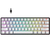 Teclado Gamer Mecânico Force One Atlas Compacto Preto/Branco Rgb Switchs Huano Red (Us) - FR.TC.A6.01 - comprar online