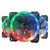 Fan Gamer Redragon Gc-F008 Rgb 3 X 120mm Pwm C/ Controle - GC-F008