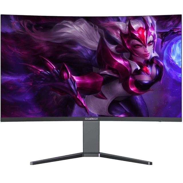 Monitor Gamer Gamemax Led/Va Curvo Áudio Integrado Amd Free-Sync  Premium/Nvidia G-Sync 165hz 1ms Dp/Hdmi 2.5k 32'' - GMX32C165Q