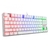 Teclado Gamer Mecânico Redragon Mitra Branco Rgb Mk2 Switch Outemu Blue (Br) - K551W-RGB PT-BLUE - comprar online