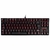 Teclado Gamer Mecânico Redragon Kumara Compacto Preto Single Color Led Vermelho Switch Outemu Marrom (Br) - K552-2 PT-BROWN - comprar online