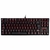 Teclado Gamer Mecânico Redragon Kumara Compacto Preto Single Color Led Vermelho Switch Outemu Black (Br) - K552-2 PT-BLACK - comprar online