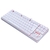 Teclado Gamer Mecânico Redragon Kumara Compacto Branco Single Color Led Vermelho Switch Outemu Azul (Br) - K552W-2 PT-BLUE na internet