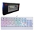 Teclado Gamer Mecânico Redragon Kala Branco Rgb Switch Outemu Blue (Br) - K557W-RGB PT-BLUE