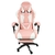 Cadeira Gamer Ktrok Proseat Rosa/Branco Com Massageador - KT-PROSEAT-RS - comprar online