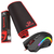 Combo Gamer Redragon Griffin Rgb 7.200 Dpi + Mousepad Speed 80cm X 30cm X 3mm - M607-BA