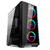 Gabinete Gamer C3tech Mt-G800bk Preto C/3 Fans Rgb C/ Janela - MT-G800BK