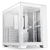 Gabinete Gamer Lian Li O11 Dynamic Mini Snow Vidro Temperado Mini-Itx Tower C/Janela - O11DMINI-S