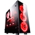 Gabinete Gamer Redragon Sideswipe Preto Rgb 4 Fans Vidro Temperado Mid Tower C/Janela - RD-GC601