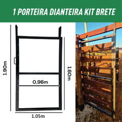 PORTEIRA DIANTEIRA KIT BRETE (UMA UNIDADE)