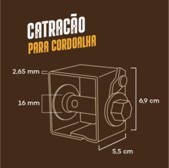 CATRACÃO P/ CORDOALHA PARA CURRAL