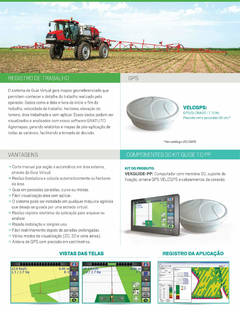 GPS AGRÍCOLA E TELA VERION DE 7 POLEGADAS: NAVEGAÇÃO AVANÇADA PARA TRATORES E MÁQUINAS AGRÍCOLAS (VELKGPS E COMPUTADOR VCOM 7.0) - Campo Online | Produtos para agricultura e pecuária