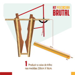 KIT Pescoceira Brutal ( Catraca + Braço ) - loja online