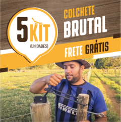 5 UNIDADES COLCHETE BRUTAL - FRETE GRÁTIS