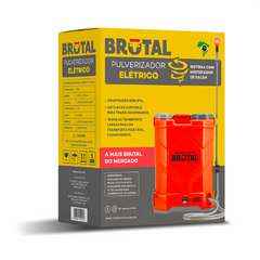 PULVERIZADOR ELÉTRICO BRUTAL (EXCLUSIVO MISTURADOR DE CALDA) - 20 LITROS