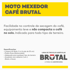 MOTO MEXEDOR DE CAFÉ BRUTAL - TRICICLOS BRUTAL DIRETO DA FÁBRICA na internet