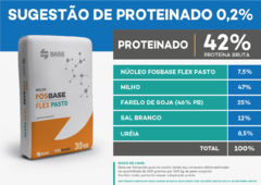 NÚCLEO FOSBASE FLEX PASTO 30 KG (5 UNIDADES) - loja online