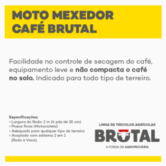 Imagem do MOTO MEXEDOR DE CAFÉ BRUTAL - TRICICLOS BRUTAL DIRETO DA FÁBRICA