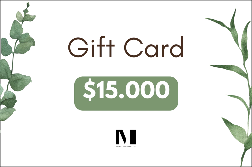 Gift Card $15.000