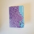 Libreta A6 Mar del Plata - violeta y celeste