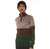 Sweater Rayado Cuello Alto C/Cierre - comprar online