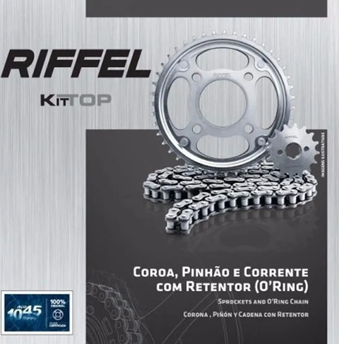 Kit Relação Riffel Com Retentor Yamaha Ys Fazer 250