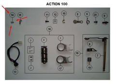 Parafuso Aço Tambor Seletor Iros Moving 125 Action 100 - loja online