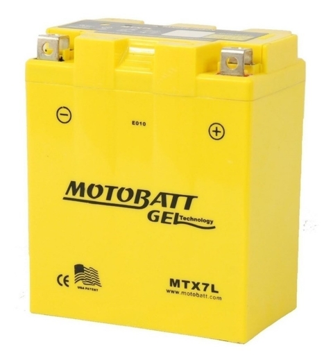 Bateria De Gel Motobatt Mtx7l 12v 7ah Motos
