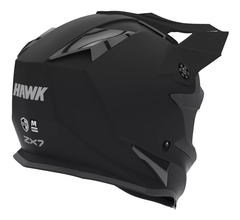 Casco Hawk ZX7 Negro - comprar online